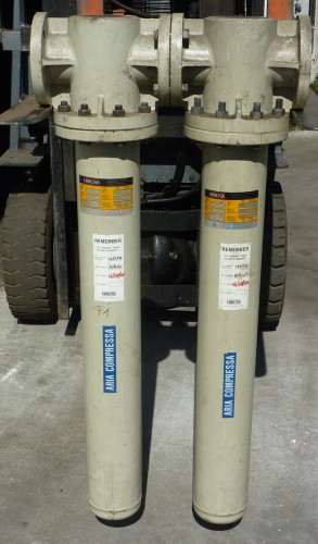 Filtro di linea per aria compressa  Hiross HFN 240 - Plastin Gold